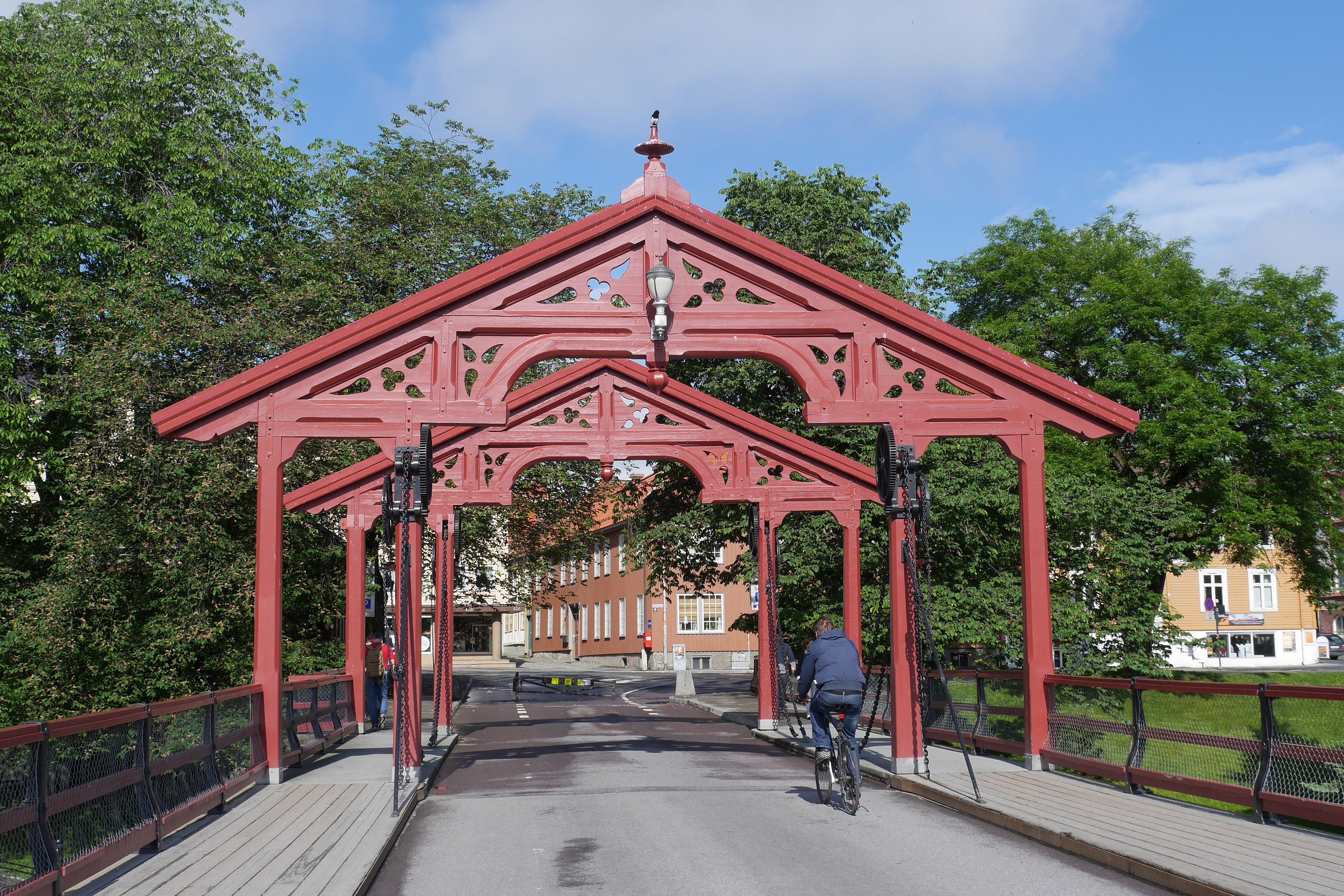 Trondheim Stadtbrücke von 1861